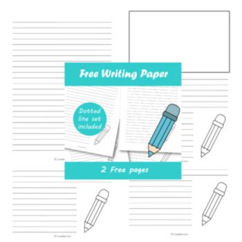 Free Writing Paper, image 2
