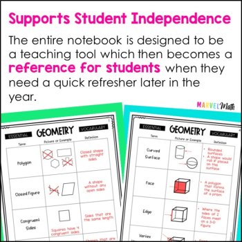3rd Grade 2D and 3D Shapes - Geometry TEKS 3.6A 3.6B 3.6E, image 4