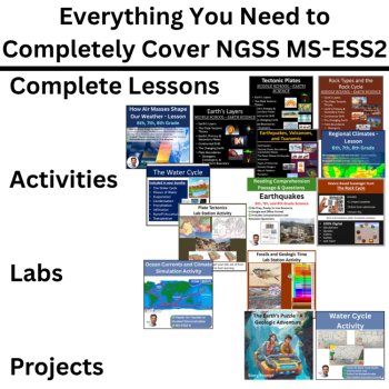 MS-ESS2 - Earth's Systems Full Curriculum BUNDLE | Middle School Science, image 3