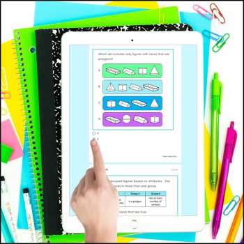 3rd Grade Geometry Assessments TEKS 3.6A 3.6B 3.6E, image 4