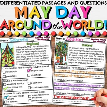 May Reading Comprehension Passages Bundle - Non-Fiction, Informational, image 2