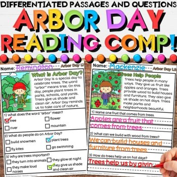 Spring Reading Comprehension Passages Bundle - Non-Fiction, Informational, image 3