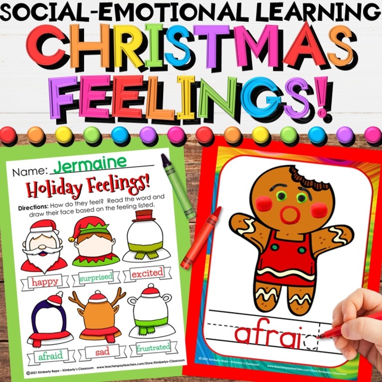 Christmas Social Emotional Learning (SEL) Bundle - Holiday Writing Activities