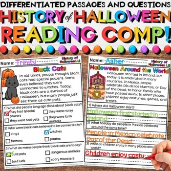 October Activities Growing Bundle - Fall, Halloween, Diwali, Day of the Dead, image 2