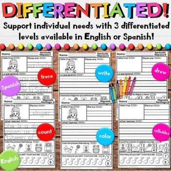 Hispanic Heritage Month Worksheets - Leader in History Activities Sample FREEBIE, image 3