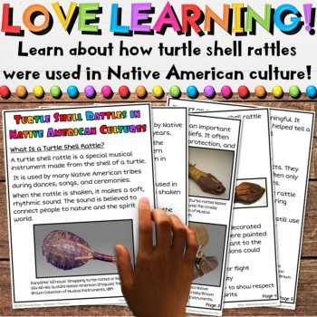 Native American Heritage Crafts - Indigenous Rattle Writing Crafts & Activities, image 2