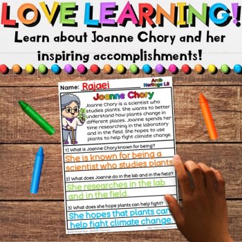 Arab Heritage Leaders Reading Comprehension Passages Sample FREEBIE, image 2