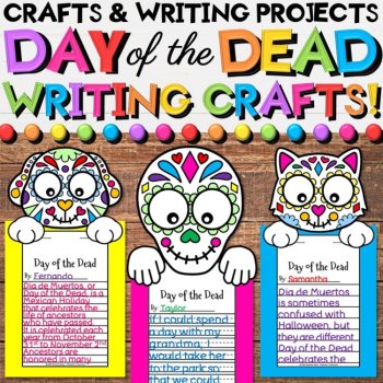 Day of the Dead Craft Activities Bundle with Día de Los Muertos Art Projects, image 4
