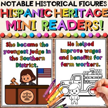 Hispanic Heritage Month Leaders in History Activities Bundle, image 4