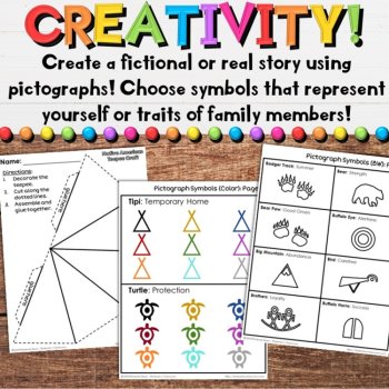 Native American 3D Writing Craft Activities | Teepee (Tipi, Tepee) Art Projects, image 3