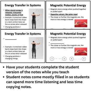 Energy at a Distance Lesson | Gravitational Potential Energy, Static Electricity, image 3