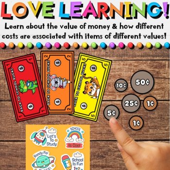 Back to School Bucks - Printable Money & Coins for a Classroom Economy, image 2