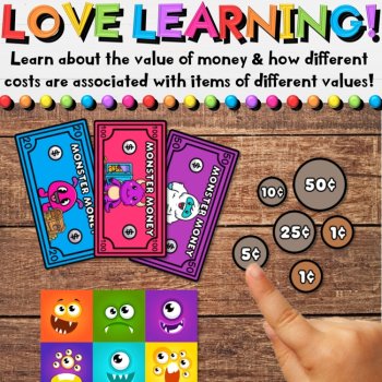Monster Money - Printable Money & Coins for Creating a Classroom Economy, image 2