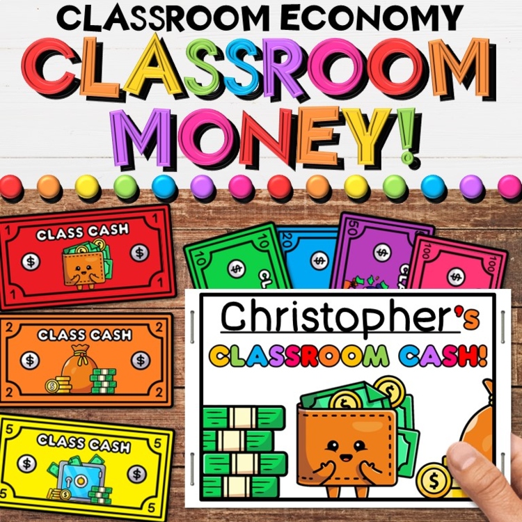 Classroom Money Sheets - Printable Class Cash for Creating a Classroom Economy