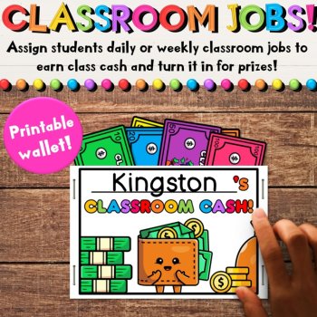 Classroom Money Sheets - Printable Class Cash for Creating a Classroom Economy, image 3