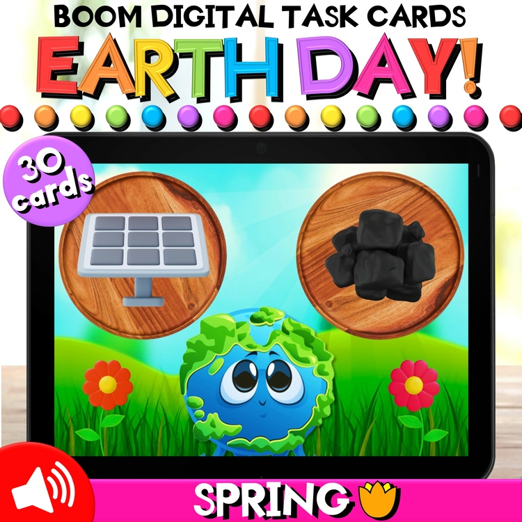 Earth Day Digital Task Card Game - Which One is Better for the Environment?