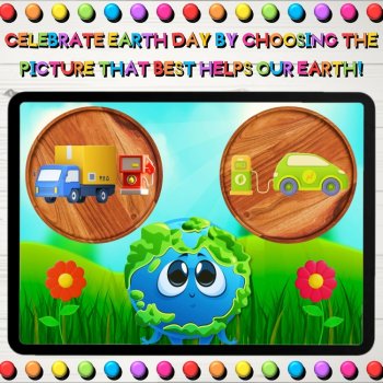 Earth Day Digital Task Card Game - Which One is Better for the Environment?, image 3