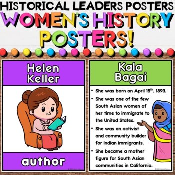 Women's History Month Growing Bundle | Social Studies and Literacy Activities, image 2