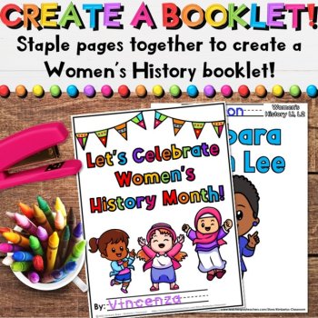 Women's History Coloring Pages with Diverse Historical Figure Writing Activities, image 4