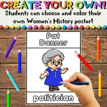Women's History Diversity Posters with Names, Facts & Quotes for Social Studies, image 4