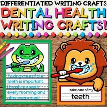 Writing Crafts Growing Bundle with Writing & Art Activities for Bulletin Boards, image 3