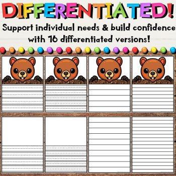 Groundhog Day Writing Crafts with Prompts, Questions, Crafts, & Writing Sheets, image 3