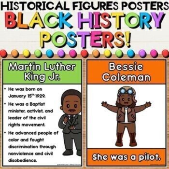 Black History Month Growing Bundle, Historical Figures Social Studies Activities, image 3