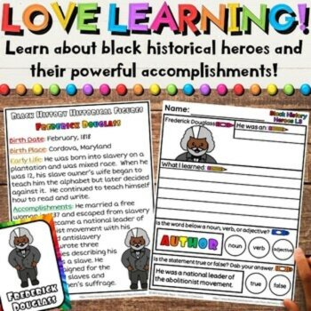 Black History Worksheets - Teaching Materials & Informative Writing Activities 1, image 2