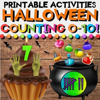 Halloween Activities Growing Bundle for October - Math, Literacy, Crafts, Games, image 2