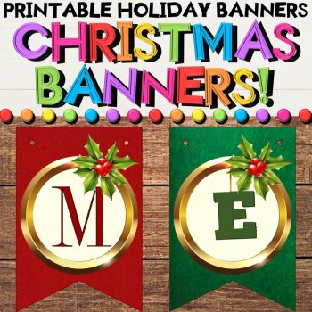 Banners and Pennants for Bulletin Boards & Classroom Décor Growing Bundle, image 3