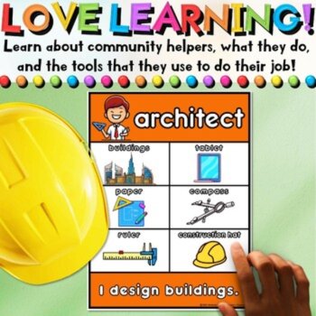 Community Helpers Posters for Elementary Job Exploration & Career Education, image 2