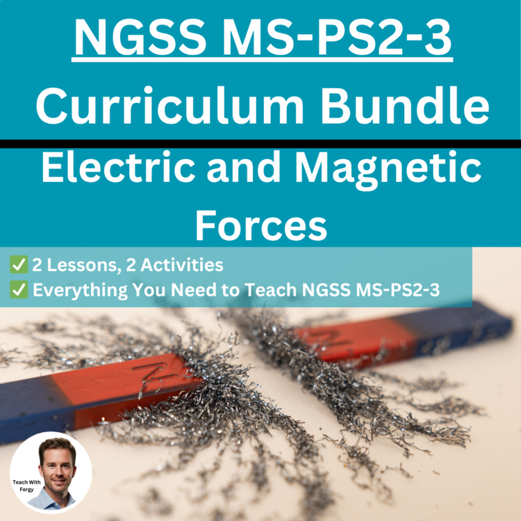 MS-PS2-3 Electric and Magnetic Forces BUNDLE | Electromagnets, Motors, Magnets
