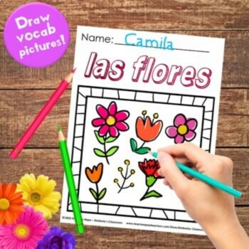 Cinco de Mayo Coloring Pages - English & Spanish Vocabulary Activities, image 4