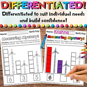Earth Day & Recycling Worksheet Activities for Math, Literacy, Science & Social, image 3