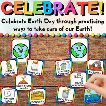 Earth Day Centers Activities for Sorting Trash, Garbage, Waste & Recycling, image 2