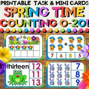 Spring Garden Growing Bundle with Printable Activities & Digital Boom Card Decks, image 2
