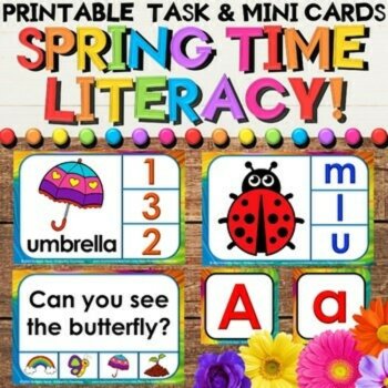 Spring Garden Growing Bundle with Printable Activities & Digital Boom Card Decks, image 3