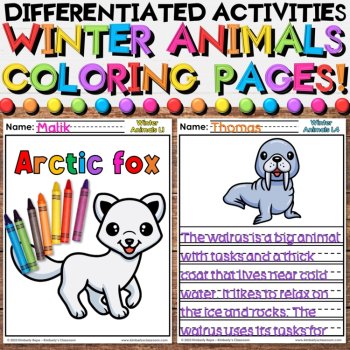 Coloring Pages Growing Bundle - Seasons, Vocabulary, Holidays, Writing & Tracing, image 3