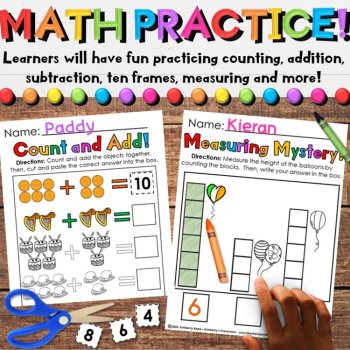 St. Patrick's Day Worksheets - Math, Writing, Reading & Fun Coloring Activities, image 4