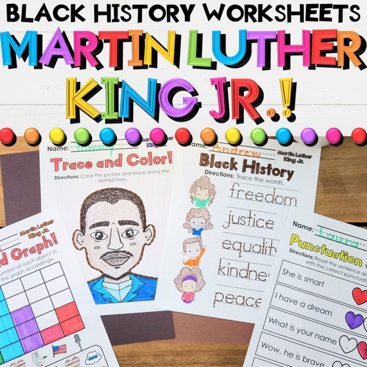 Martin Luther King Activities & Readers for Black History Month & Civil Rights