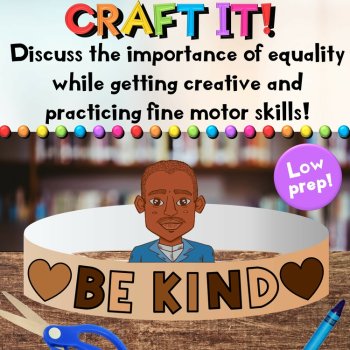 Martin Luther King Jr. Craft Activities for Black History Month & Civil Rights, image 2