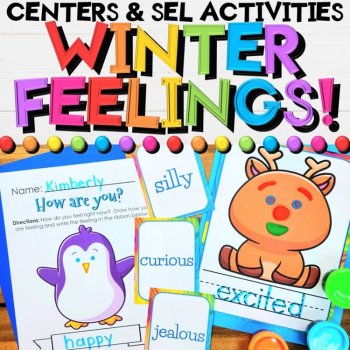 Winter Growing Bundle with Math & Literacy Activities for Pre-K, K, & 1st Grade, image 2