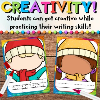 Winter Social-Emotional Centers: SEL Feelings, Vocabulary & Writing Activities, image 2
