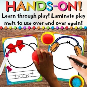 Polar Bear Social-Emotional Centers: SEL Play Dough & Winter Writing Activities, image 3