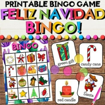 Feliz Navidad Growing Bundle - Banners, Bulletin Board, Bingo, & Coloring Pages, image 4