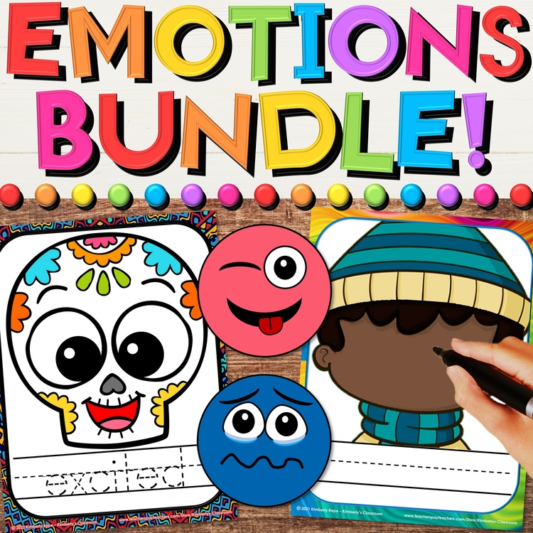 Feelings & Emotions Growing Bundle for Social-Emotional Learning & Development