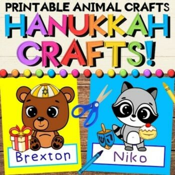 Hanukkah / Chanukah Growing Activities Bundle - Literacy, Culture, Crafts, Games, image 2