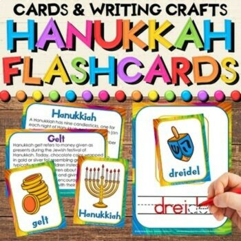 Hanukkah / Chanukah Growing Activities Bundle - Literacy, Culture, Crafts, Games, image 3
