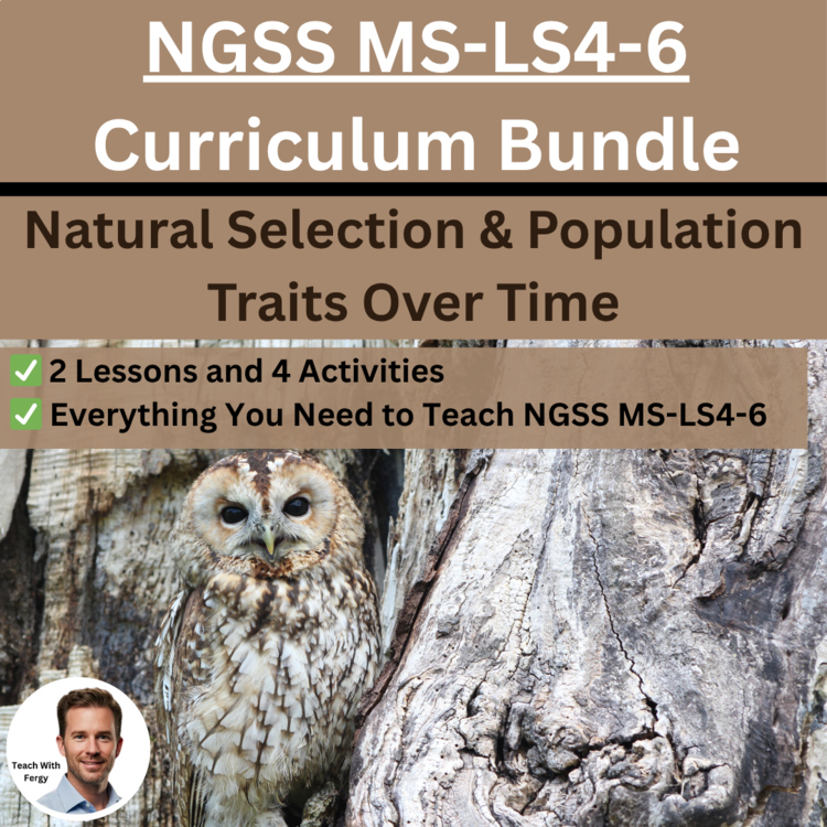 MS-LS4-6 Natural Selection & Population Traits Over Time Bundle | Adaptations