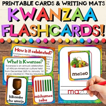 Kwanzaa Growing Bundle - Literacy, Math, Social Studies, & Craft Activities, image 3